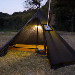 HillZero UL Rheum Nobile 1~2 Person Hot Tent with Stove Jack Chimney Tent - Hill Zero