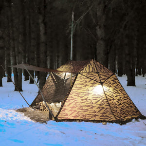 Hill Zero Scarecrow M camo hot tent