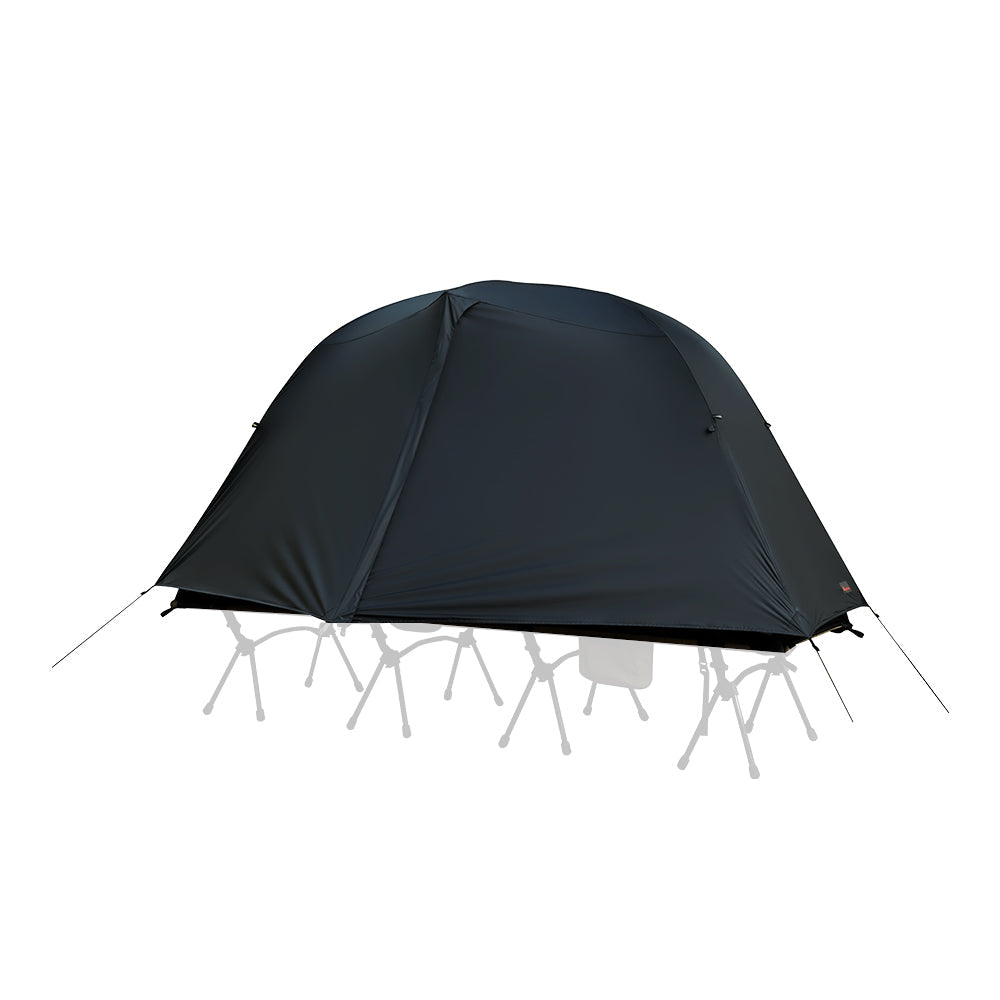 HillZero Matchbox Solo Cot Tent with Mesh Inner and Rainfly Large - Fits 210cm x 75cm Cot - Hill Zero