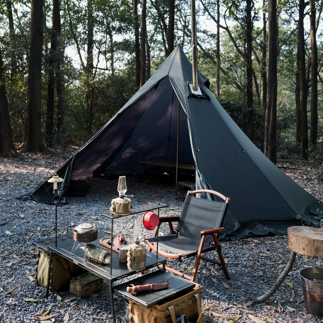 Hill Zero Rheum Nobile 4-6 Person Hot Tent with Stove Jack Chimney Tent - Hill Zero