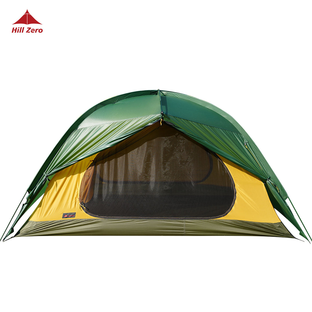 HillZero Scout 2P 4-Season Backpacking Tent 20D Sil/Sil Nylon Ultralight Hiking Tent 4.3Lbs (2026 New Arrival)
