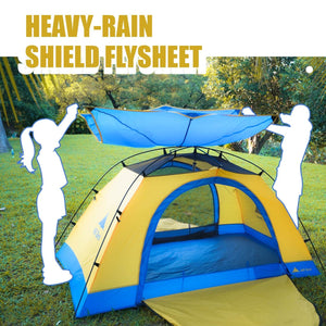 HillZero Tulip 2P 2026 | Easy-Setup 2-Person Tent for Camping, Travel & Festivals - Hill Zero