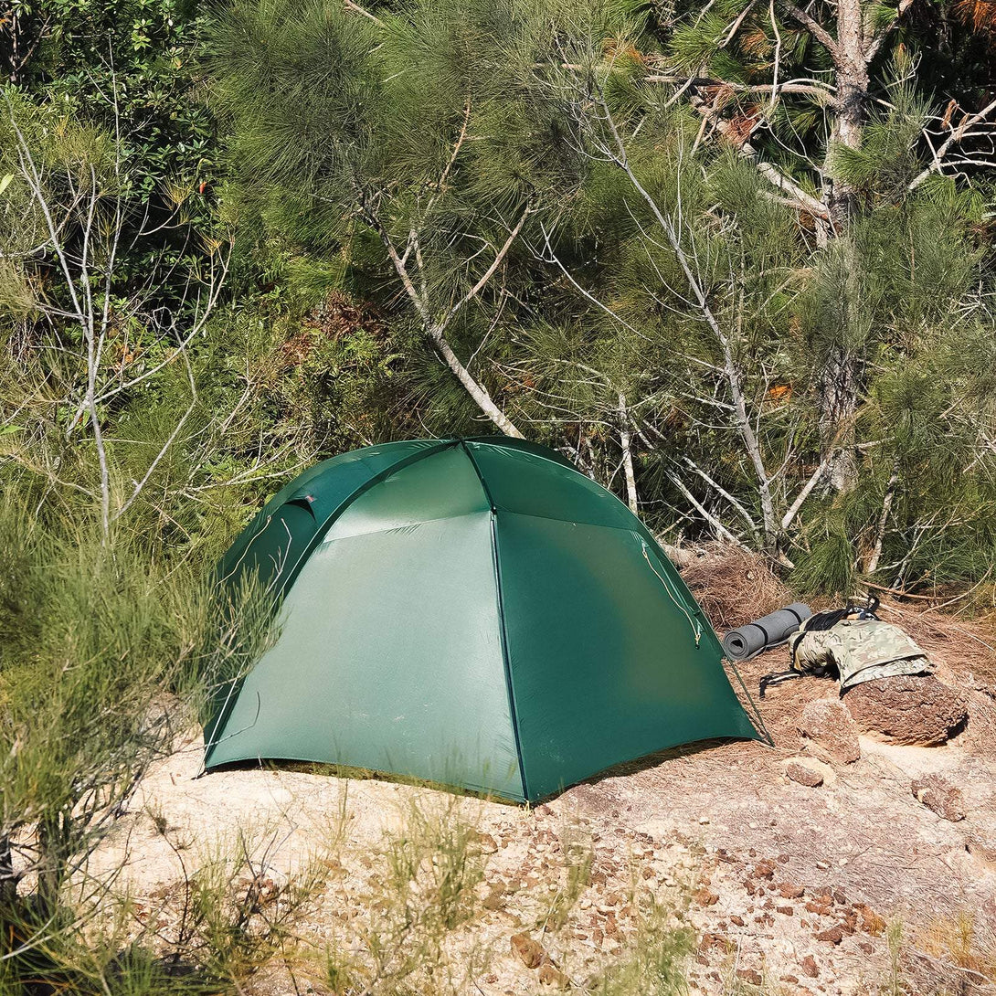 HillZero Scout 2P 4-Season Backpacking Tent 20D Sil/Sil Nylon Ultralight Hiking Tent 4.3Lbs (2026 New Arrival)