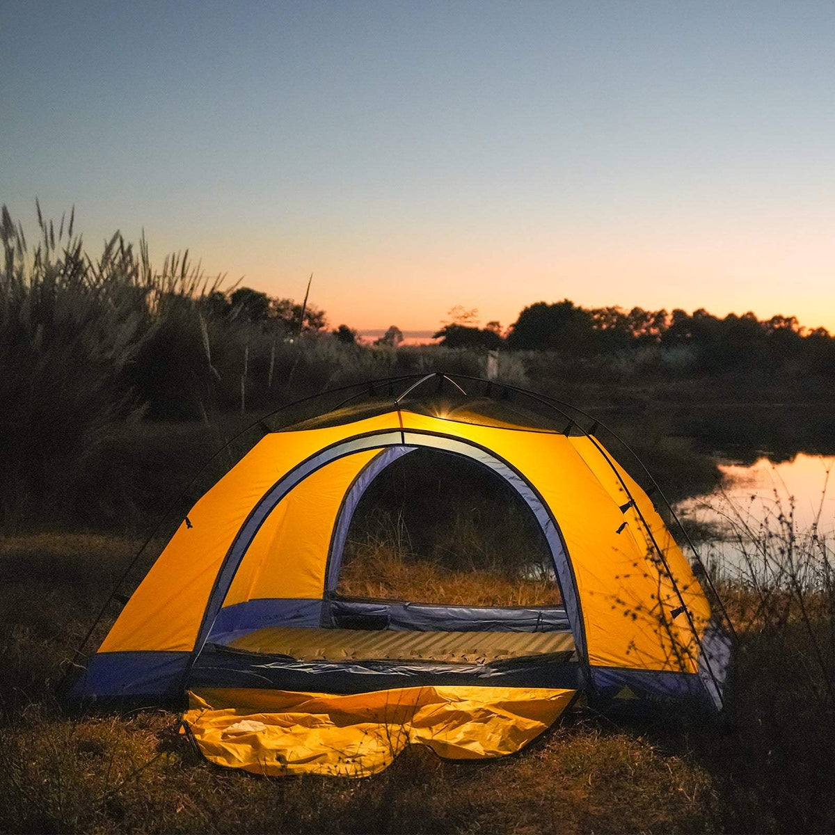 Hill Zero Tulip 2P 2026 | Easy-Setup 2-Person Tent for Camping, Travel & Festivals - Hill Zero