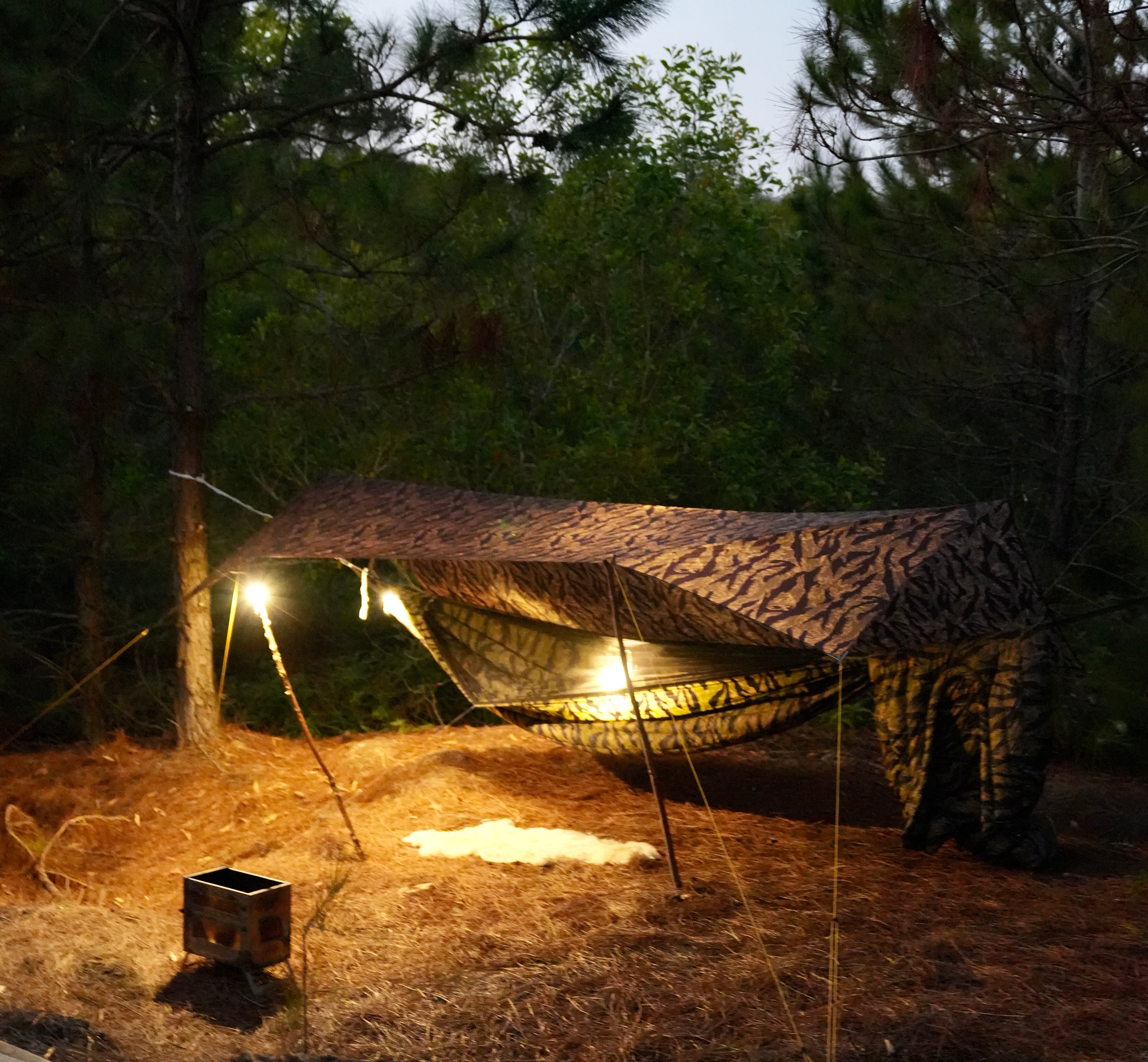 HillZero 2026 Camo Tarp Shelter – Hill Zero