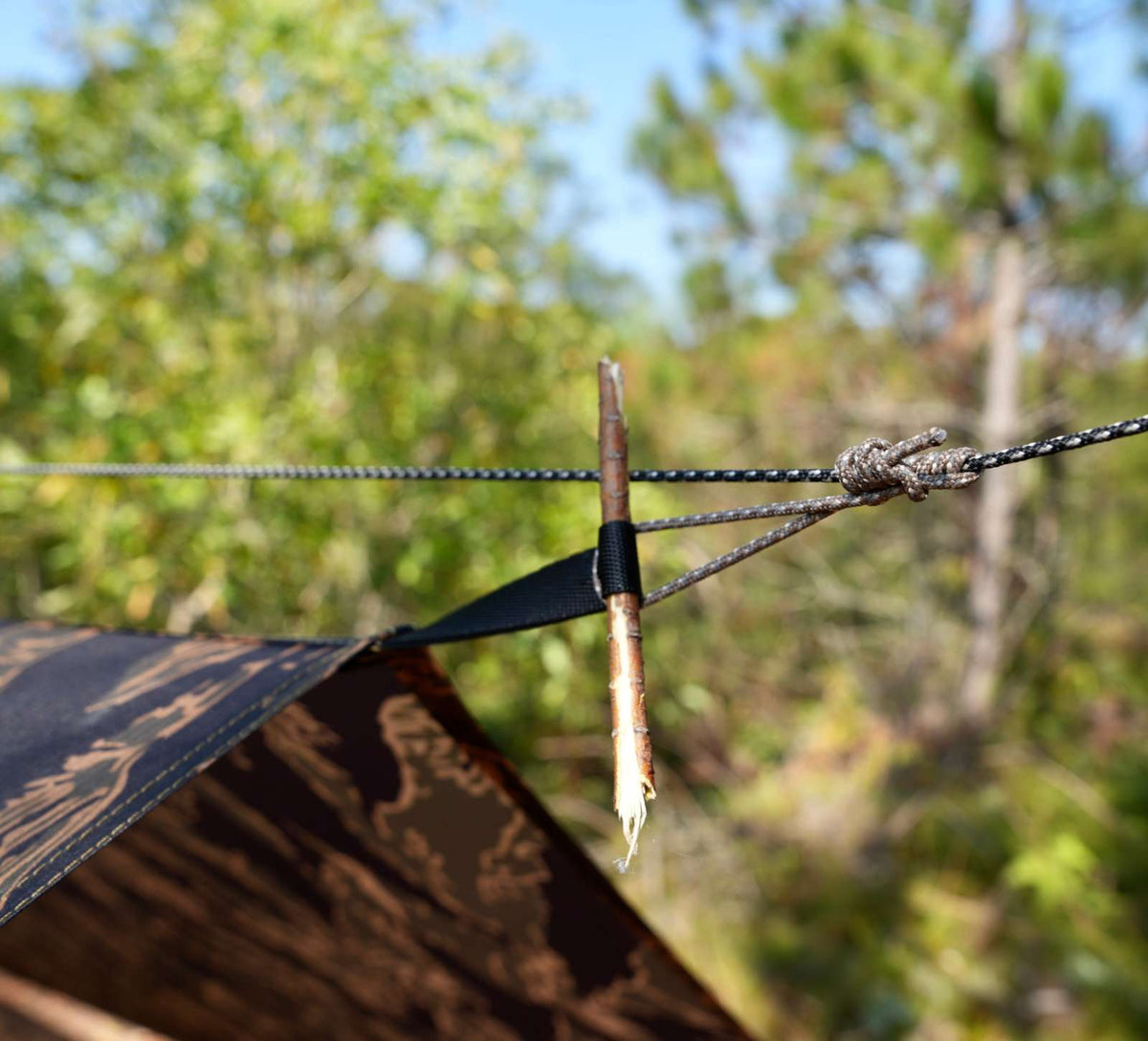 HillZero 2026 Camo Tarp Shelter - HillZero
