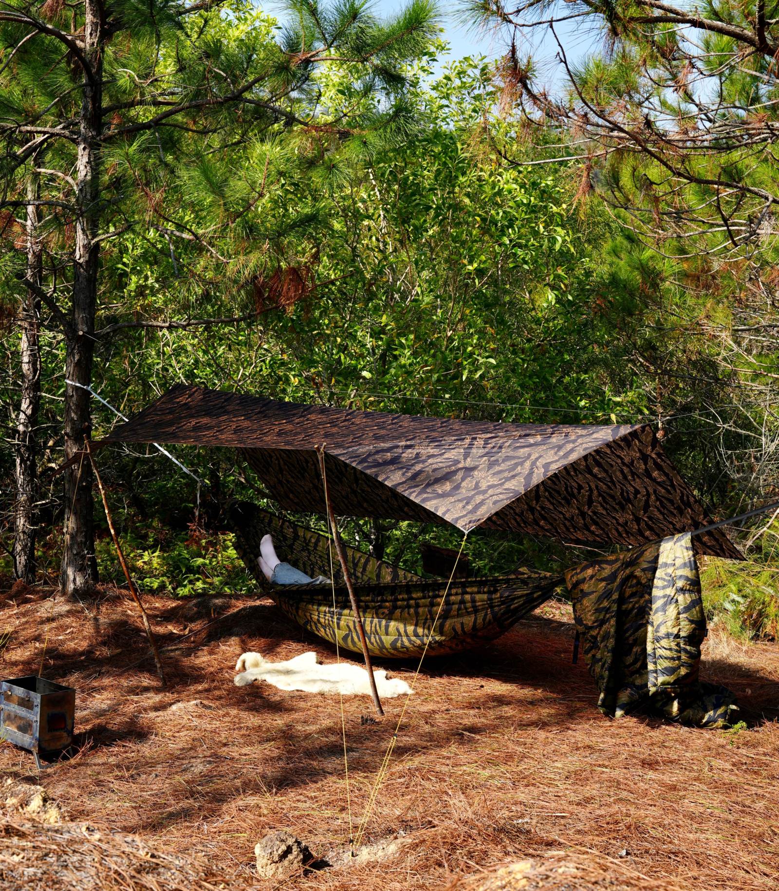 【URBAN FOREST】WINGBLACKMULTI CAM TARPセット HillZero 2026 Camo Tarp Shelter – Hill Zero