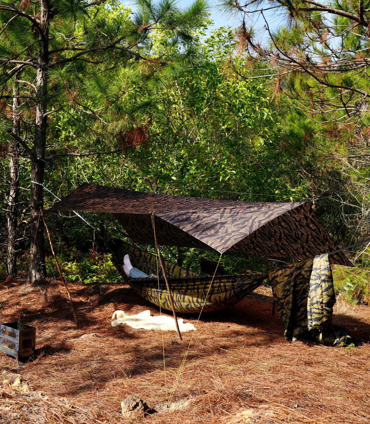 Hill Zero Camo Diagonal Lay Hammock 2026 - Hill Zero