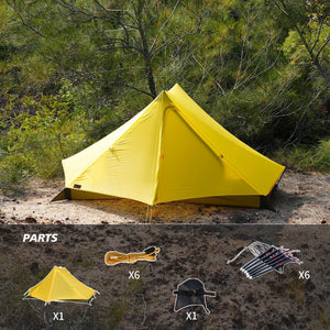 HillZero Matis 1.5P Ultralight Tent (2026) - HillZero