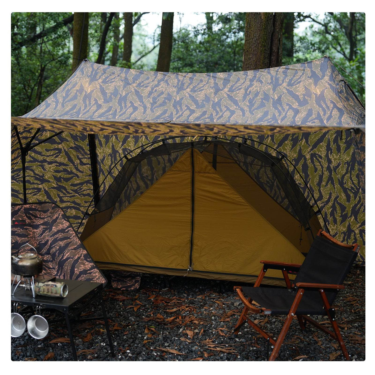 Hill Zero Scarecrow M bushcraft winter shelter