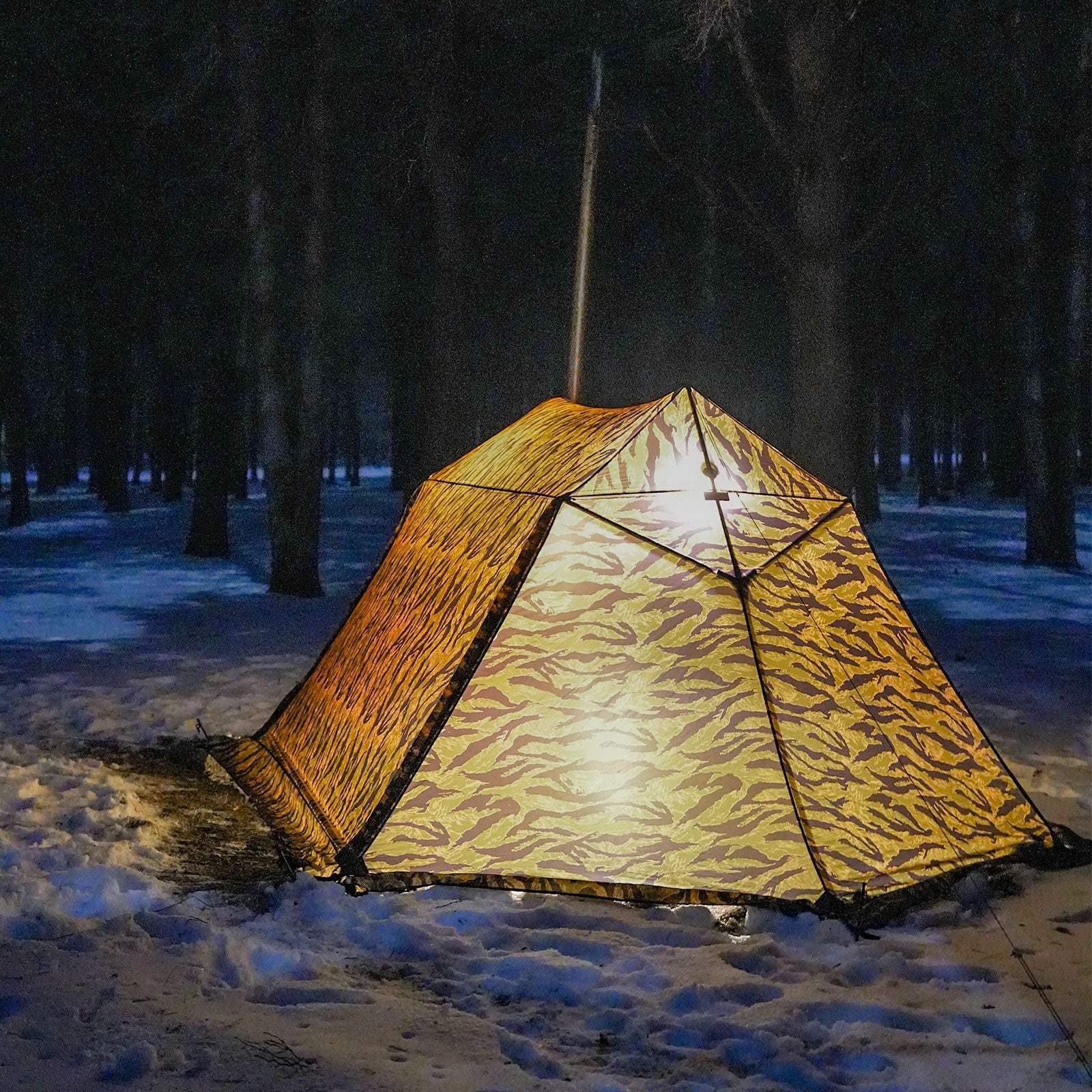 Hill Zero Scarecrow M camo hot tent