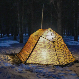 Hill Zero Scarecrow M camo hot tent
