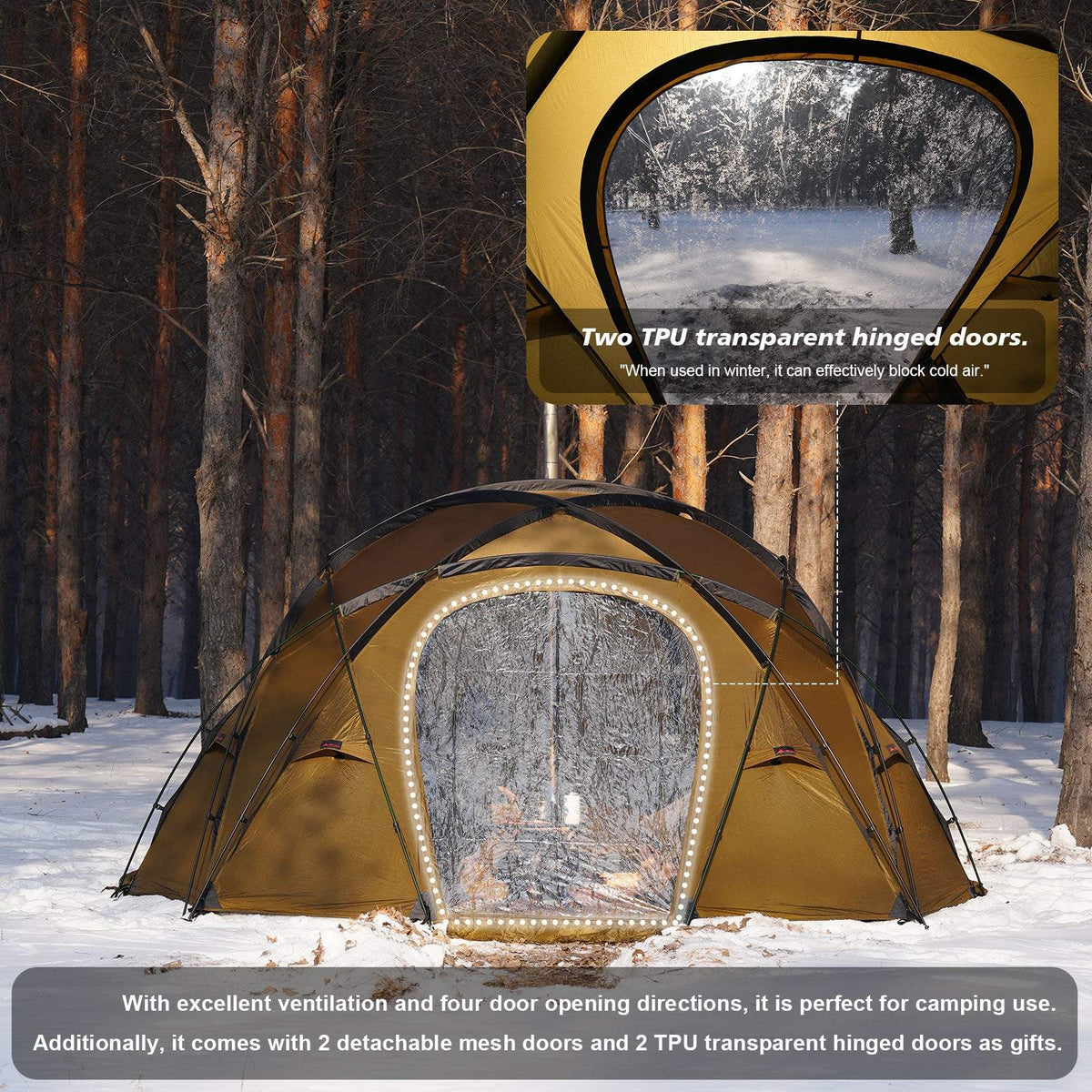 Hill Zero NSC neo solo camping banner