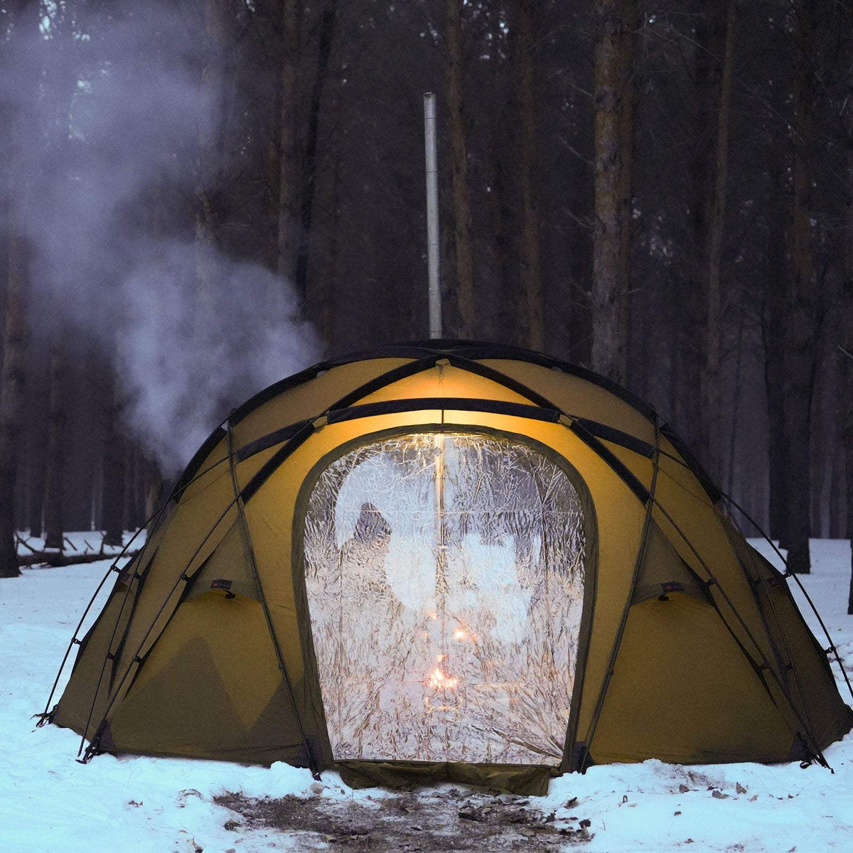Hill Zero Tower M hot tent stove jack detail