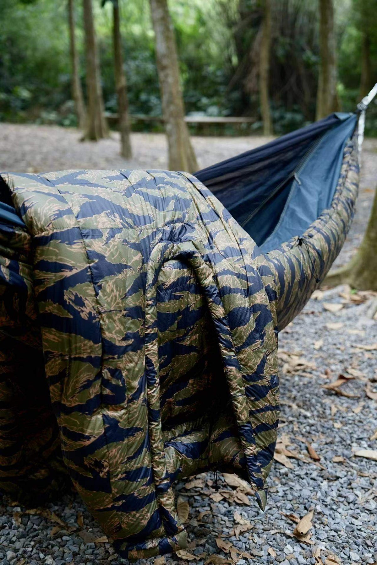HillZero Winter Hammock sleeping bag for cold weather camping