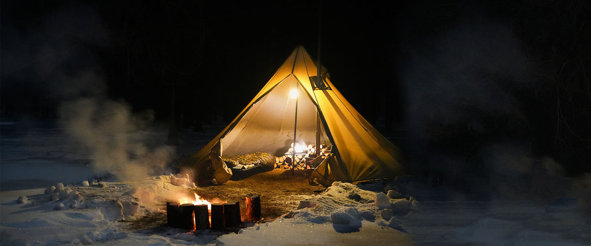 Hill Zero backpacking tent banner - ultralight camping