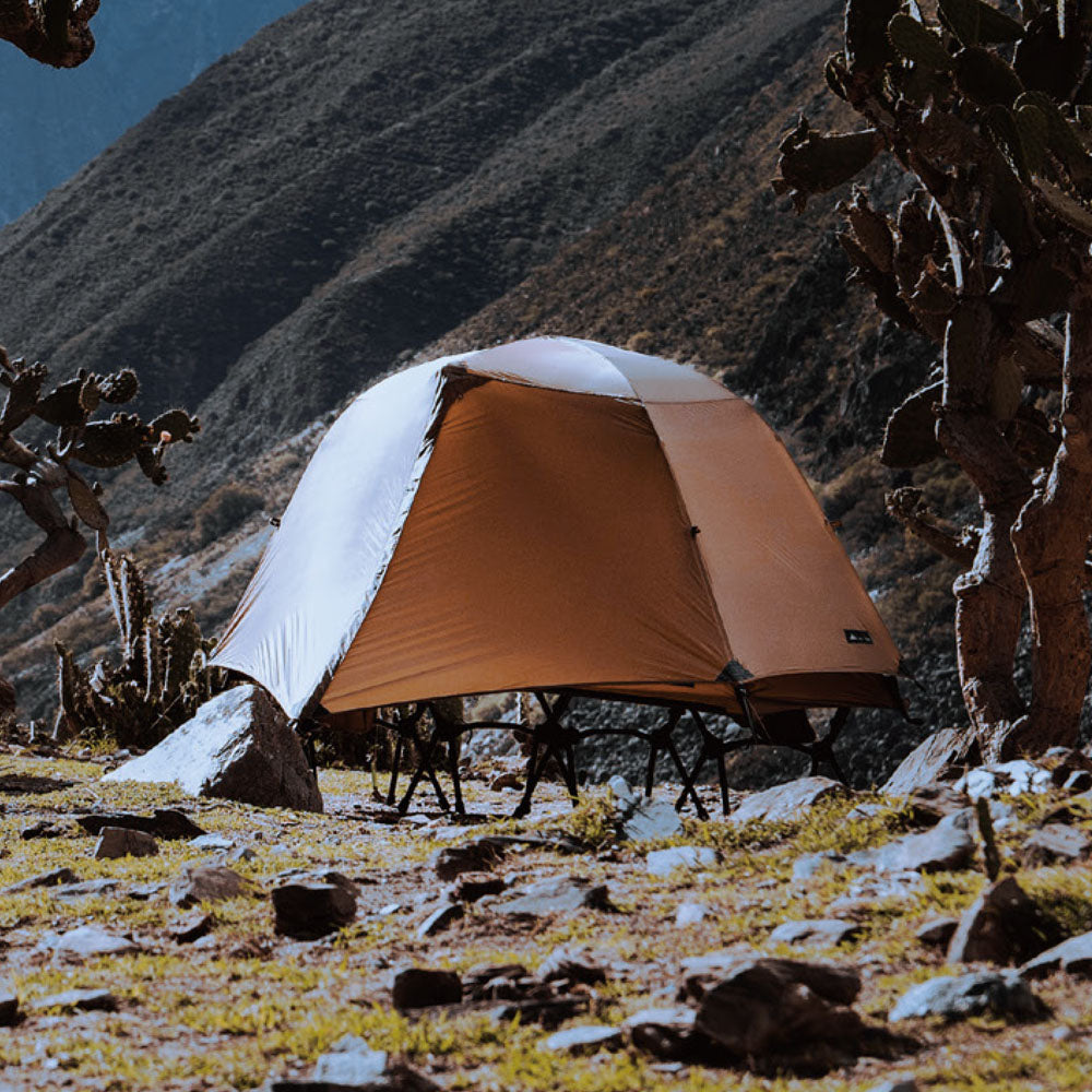 Hill Zero tent collection showcase