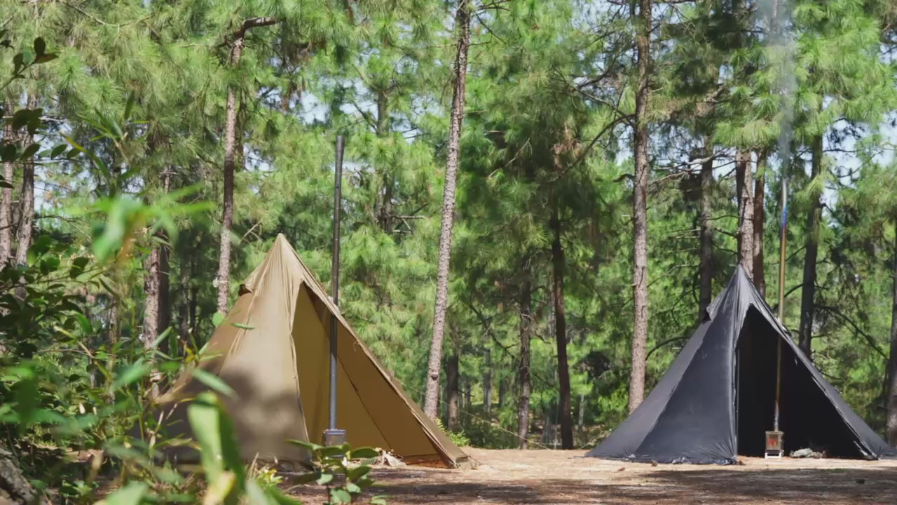HillZero Rheum Nobile 4-6 Person Hot Tent with Stove Jack